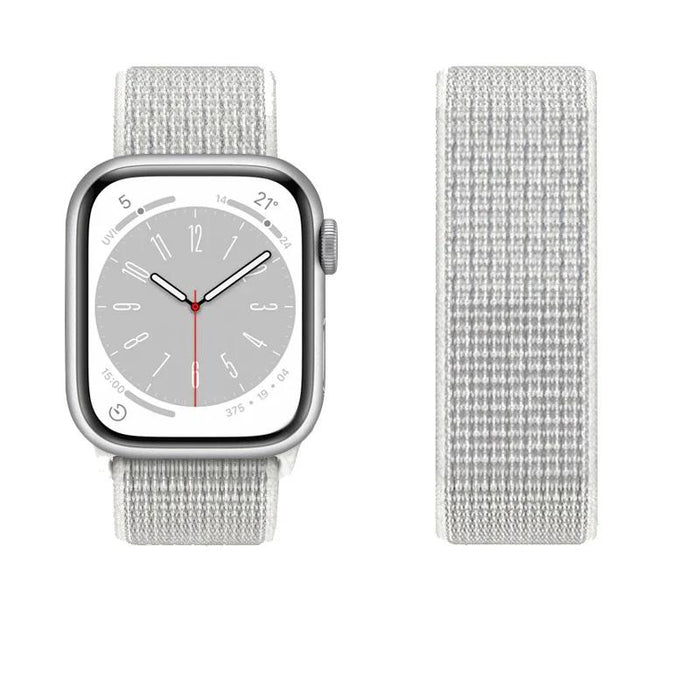 Summit White Apple Watch Band Straps For iWatch Series 10, 9, Ultra, 8, SE, 7, 6, 5, 4, 3 On Sale