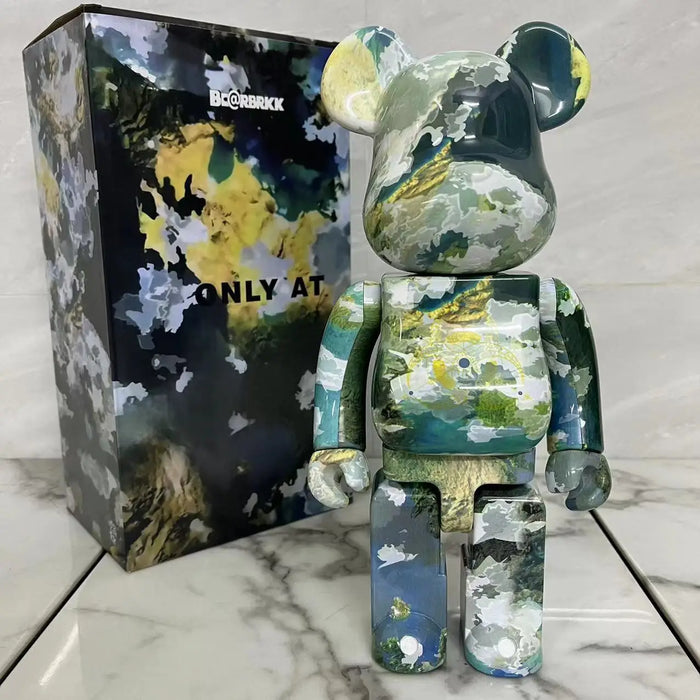 400% Space Cosmic Series Old Earth Bear Statuette Pop Art Decor Collection For Astronomy Enthusiast On Sale