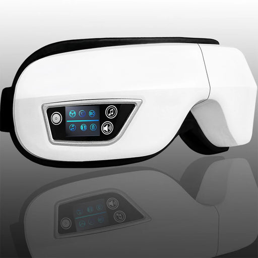 4D Smart Eye Hot Compress Airbag Massager With Bluetooth Music On Sale