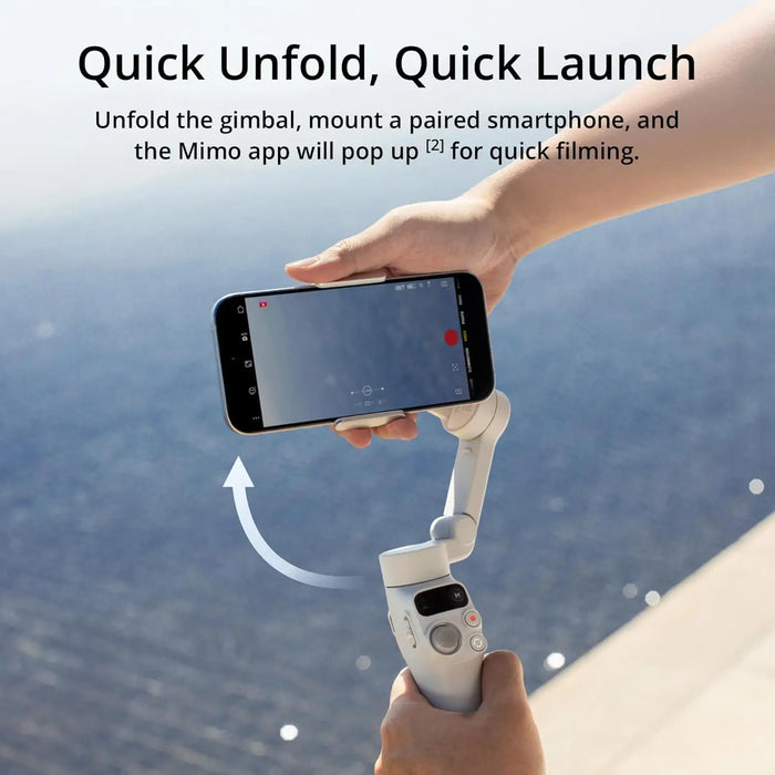 DJI Osmo mobile 7P/ 7 Smartphone Gimbal Stabilizer Native Tracking With Integrated Audio & Lighting Capabilities On Sale