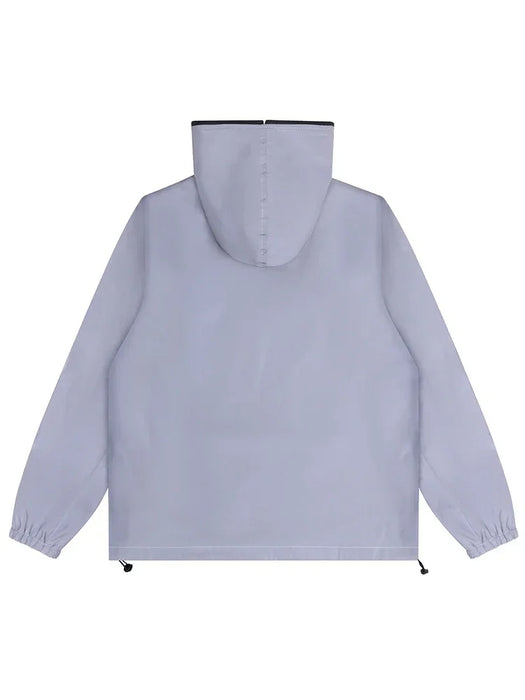 Reflective Unisex Hip-hop Style Cycling Hooded Windbreaker Jacket On Sale