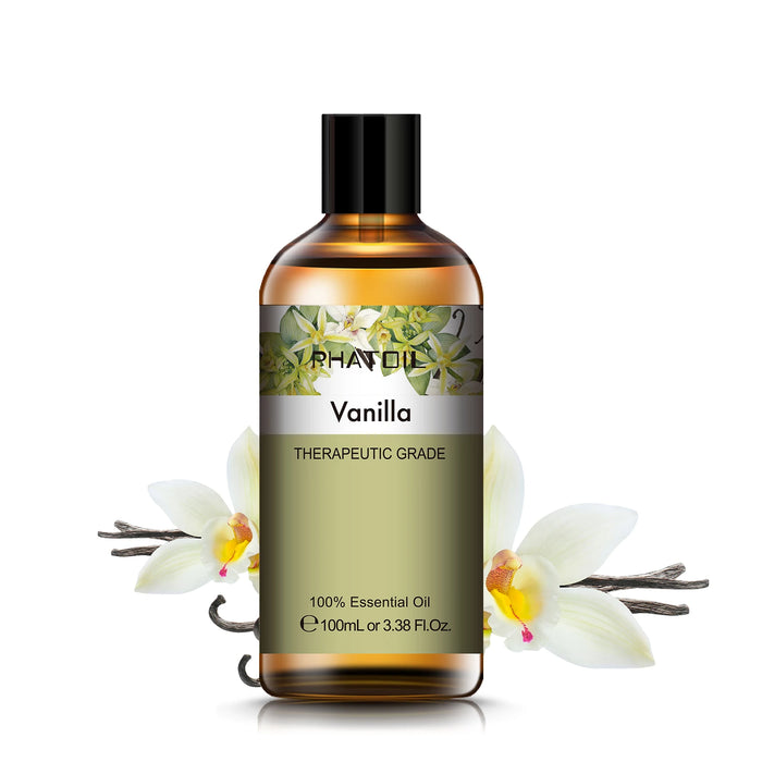 100 ML Vanilla Pure Natural Aroma Essential Oil On Sale