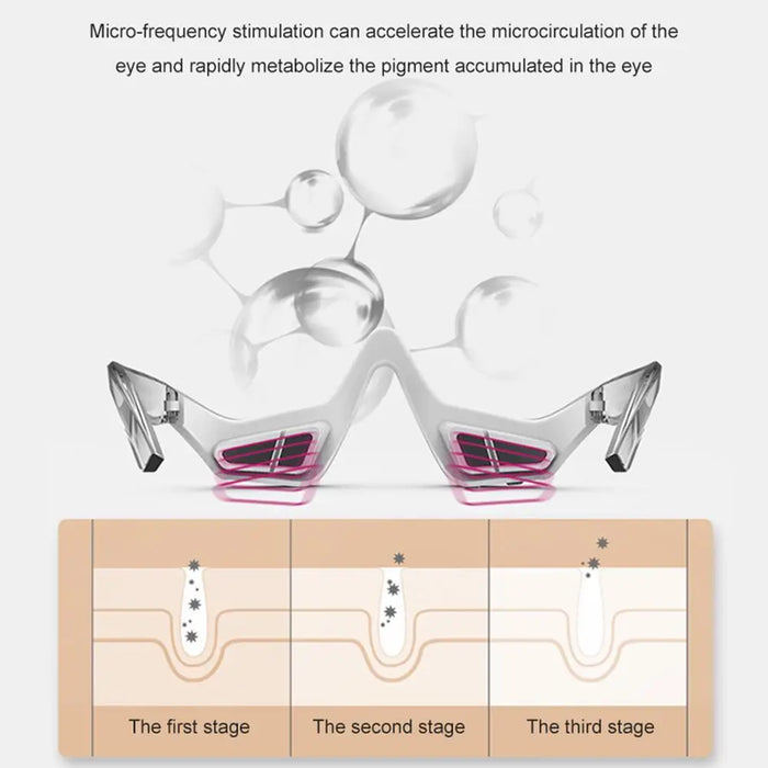 Rechargeable Red Light EMS Eye Massager Eye Massager On Sale