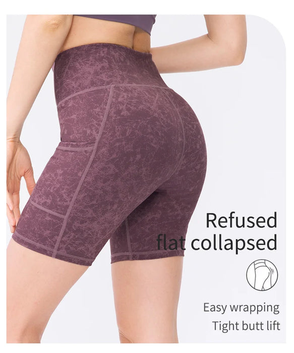 Quick-drying Cycling Shorts With Side Pockets On Sale
