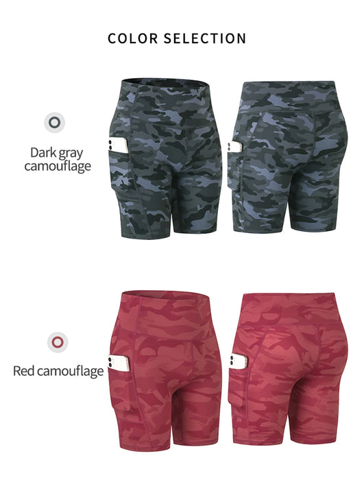 Quick-drying Cycling Shorts With Side Pockets On Sale