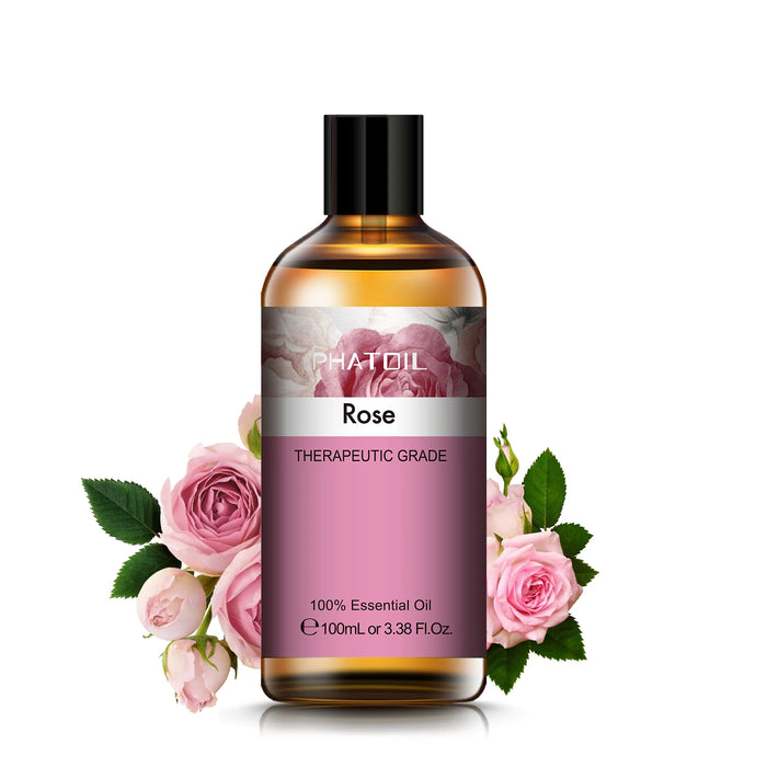 100 ML Rose Pure Natural Aroma Essential Oil On Sale