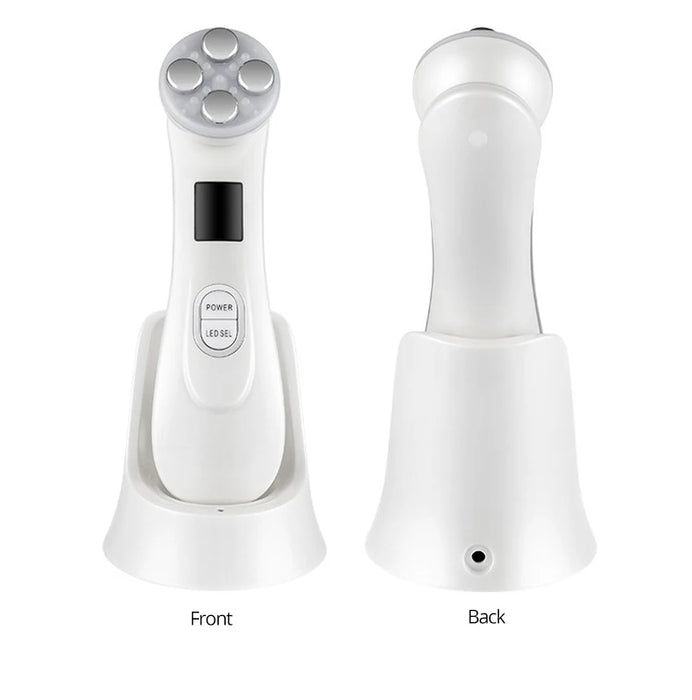 Ultrasonic LED Photon Facial Mesotherapy Electroporation RF Radio Frequency Massager On Sale
