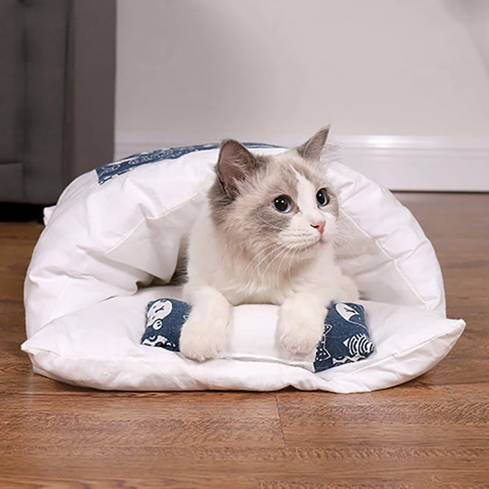 Machine Washable Japanese Pet Futon Bed For Cats or Dogs On Sale