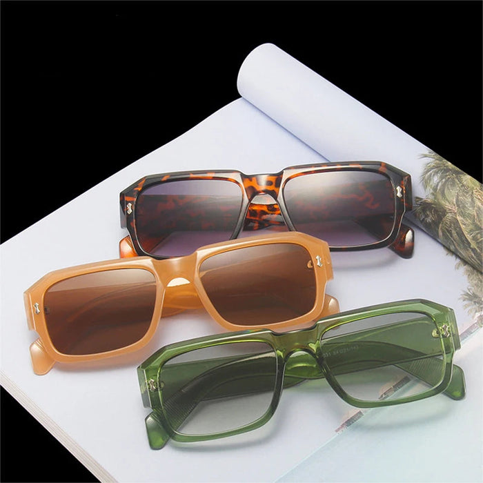 Rectangle HD Lens UV400 Sunglasses On Sale