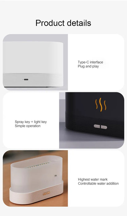 Mini USB Ultrasonic Aroma Diffuser Air Humidifier On Sale