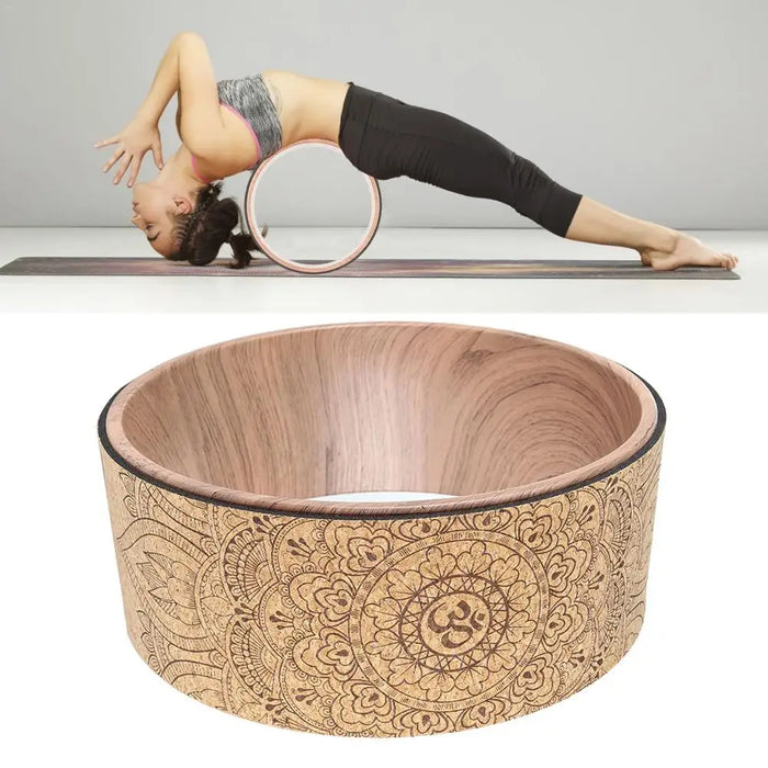 Cork Yoga Wheel On Sale