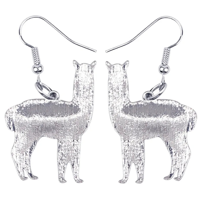 Alpaca Enamel Earrings On Sale