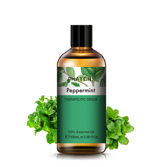 100 ML Peppermint Pure Natural Aroma Essential Oil On Sale