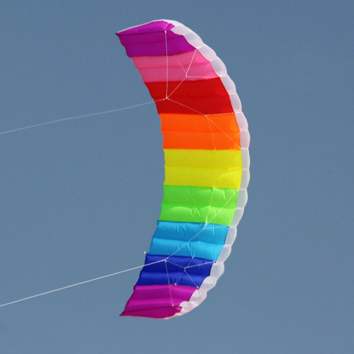 Rainbow Dual Line Stunt Kite On Sale