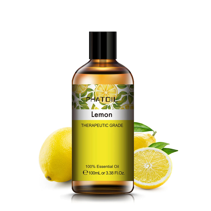 100 ML Lemon Pure Natural Aroma Essential Oil On Sale