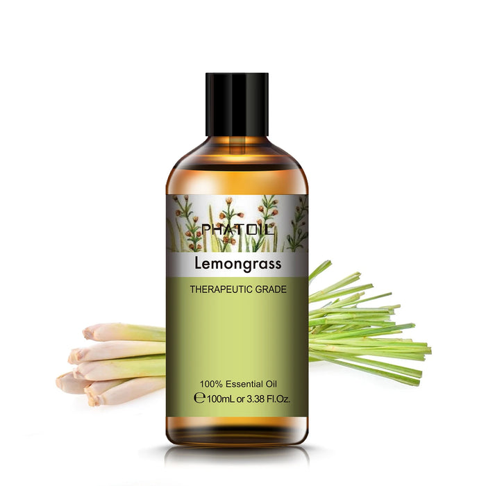 100 ML Lemongrass Pure Natural Aroma Essential Oil On Sale