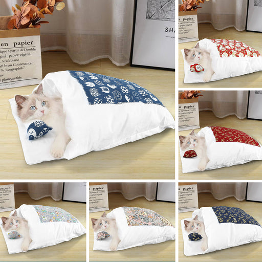 Machine Washable Japanese Pet Futon Bed For Cats or Dogs On Sale