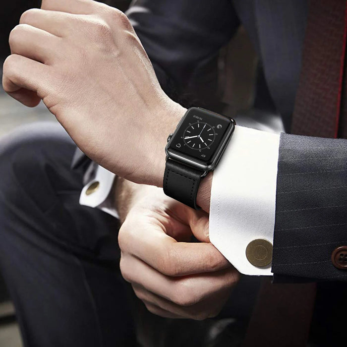Classy Leather Apple Watch Band Strap 38mm/40mm 42mm/44mm