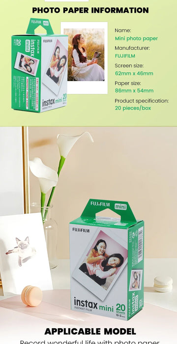 Fujifilm Instax Mini White Films On Sale