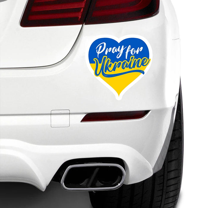 Removable Ukraine Flag Decal Stickers On Sale