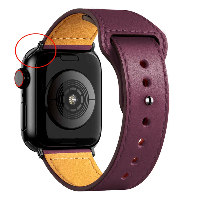 Classy Leather Apple Watch Band Strap 38mm/40mm 42mm/44mm