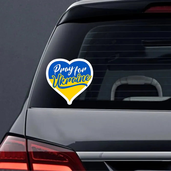 Removable Ukraine Flag Decal Stickers On Sale