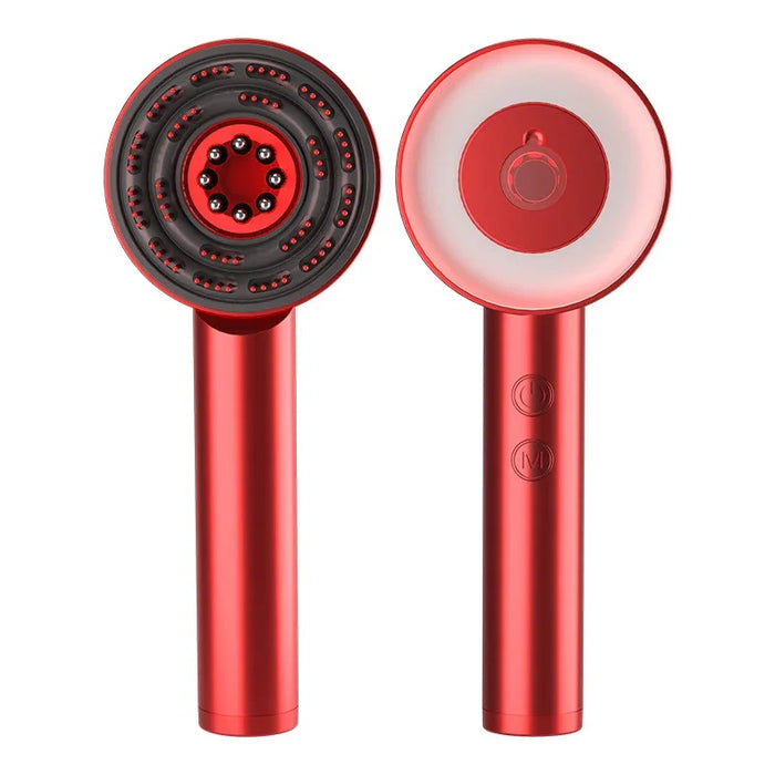 3 Modes Red Light Vibration Massage Comb Nourish Scalp Promotes Hair Growth And Hair Follicle Strength On Sale