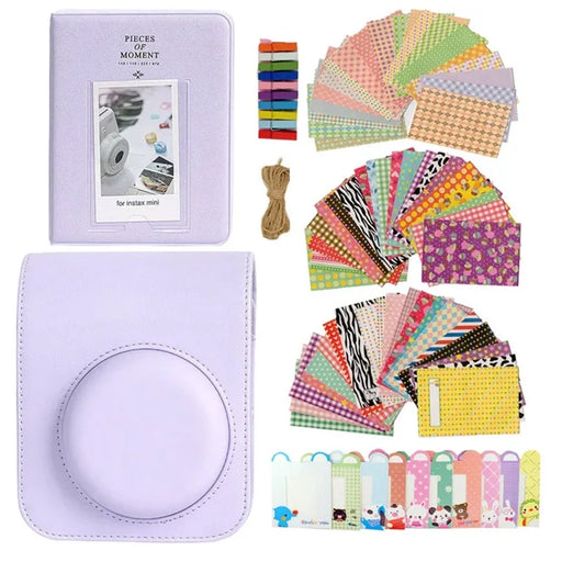 7 in 1 Fujifilm Instax Accessories Set For Instax Mini 12 On Sale - Purple