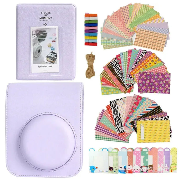 7 in 1 Fujifilm Instax Accessories Set For Instax Mini 12 On Sale - Purple