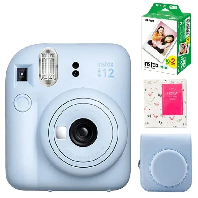 Fujifilm Instax Mini 12 Pastel Blue Camera Set On Sale