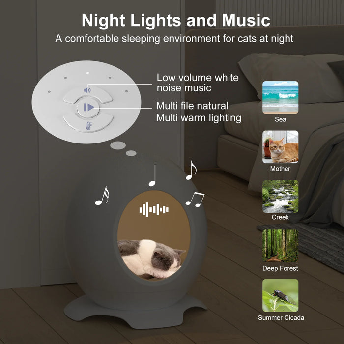 Scratch-resistant Egg Shape Pet Sleeping Pod For Cats or Mini Medium Sized Dogs On Sale