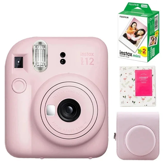 Fujifilm Instax Mini 12 Blossom Pink Camera Set On Sale