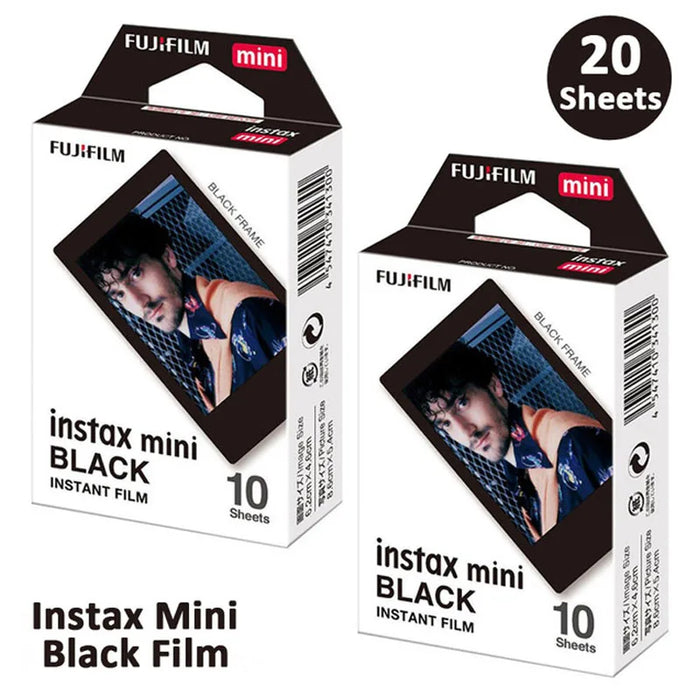 Fujifilm Instax Mini Films - Black Frame On Sale