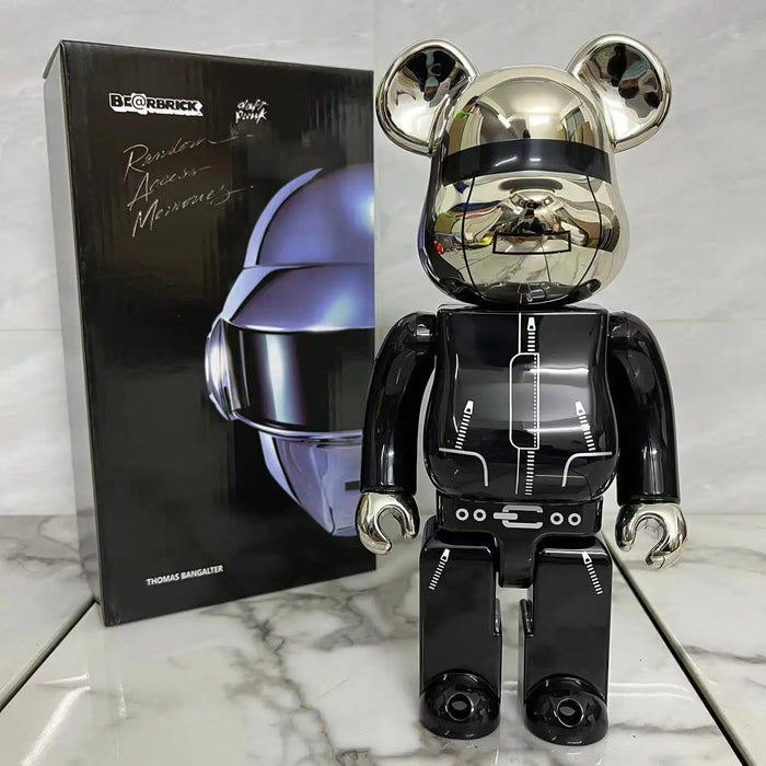400% DJ Music Collectible Bearbrick Bear Statuette Pop Art Decor Collection On Sale