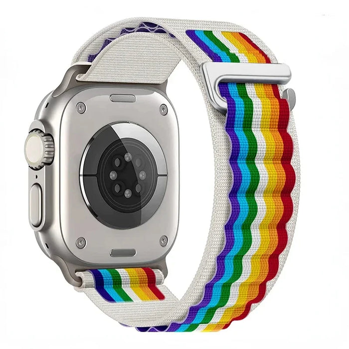 Rainbow Pride Alpine Loop Collection For Apple Watch Series On Sale