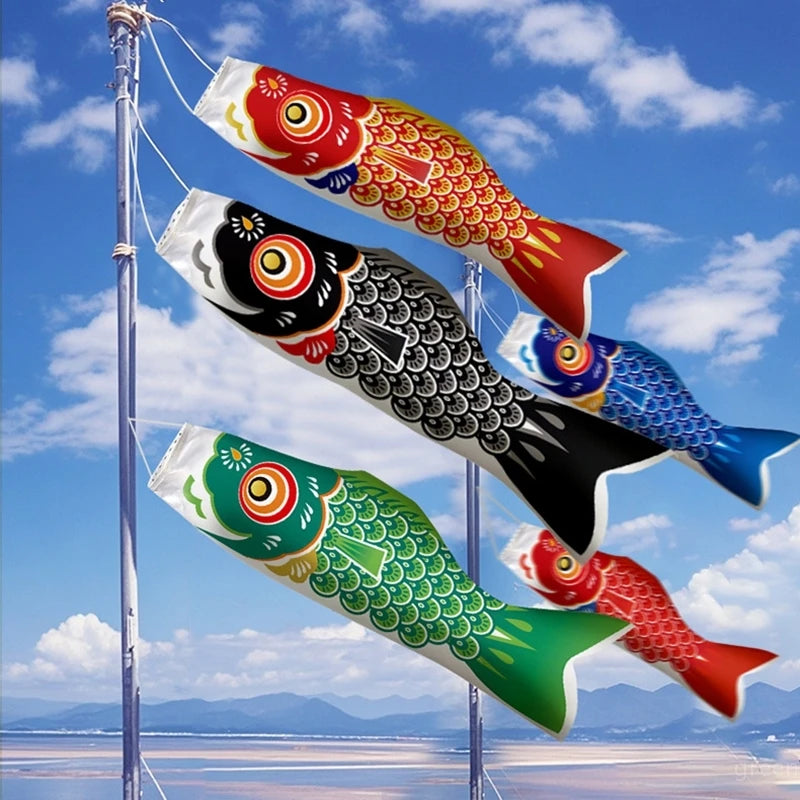 Japanese Koinobori Carp Windsock — Cloverbliss Co. | Unique