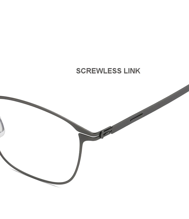 Lightweight German Eyewear Screwless Link Retro Eyeglasses On Sale