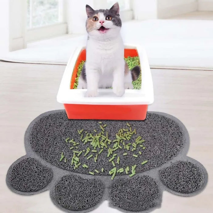 Waterproof High Resilience Fiber Non-slip Pet Food Bowl Placemat On Sale