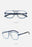Clear Blue Ultralight Anti-Blue Light Retro Style Glasses On Sale