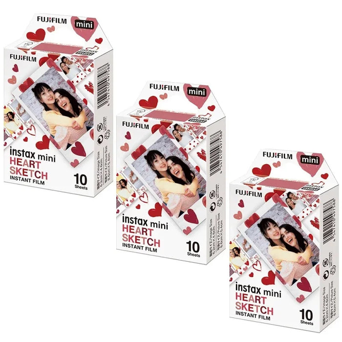 FujiFilm Instax Mini Color Films - Heart Sketch On Sale