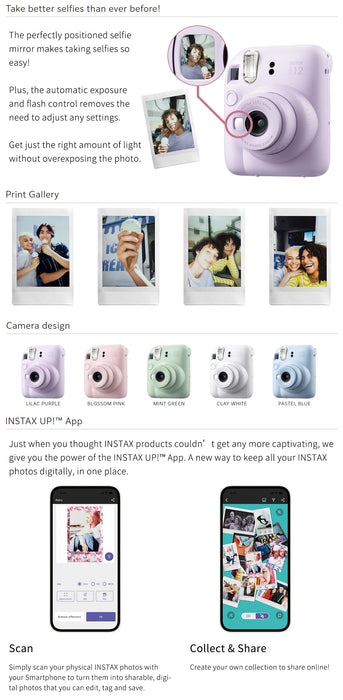 Fujifilm Instax Mini 12 Cameras Description
