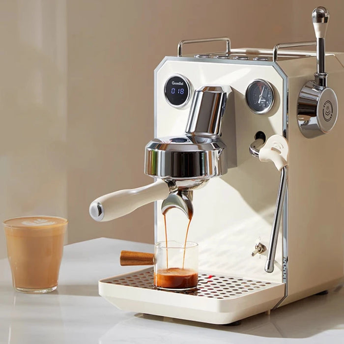 Professional Semi-automatic Italian Espresso Coffee Machines With Milk Frother Steam Wand On Sale