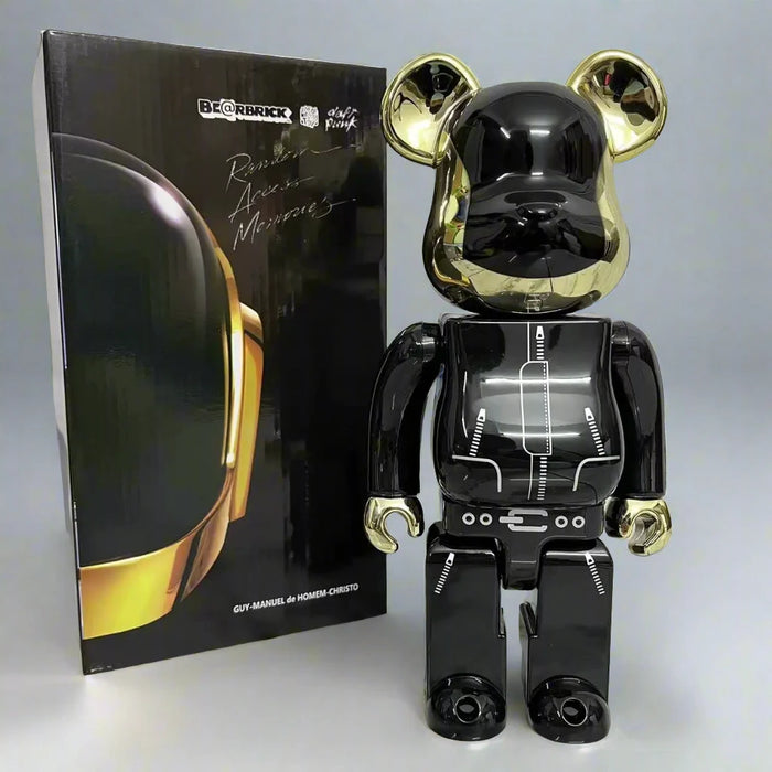 400% DJ Music Collectible Bearbrick Bear Statuette Pop Art Decor Collection On Sale