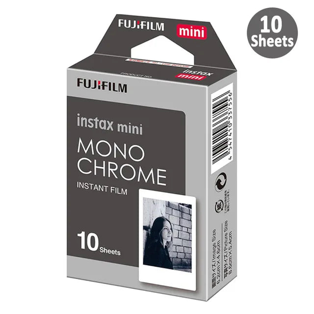 FujiFilm Instax Mini Color Films - Monochrome On Sale