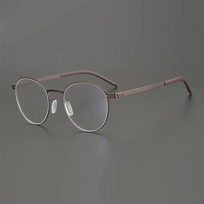 Lightweight German Eyewear Screwless Link Retro Eyeglasses On Sale