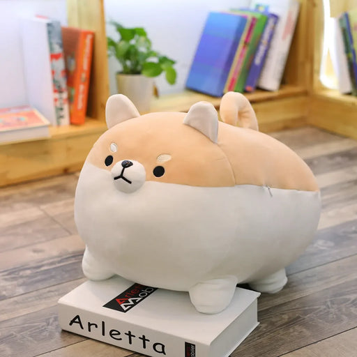 Brown Soft Shiba Inu Dog Plush Doll On Sale