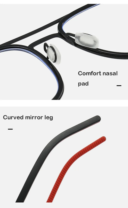 Ultralight Anti-Blue Light Retro Style Glasses On Sale