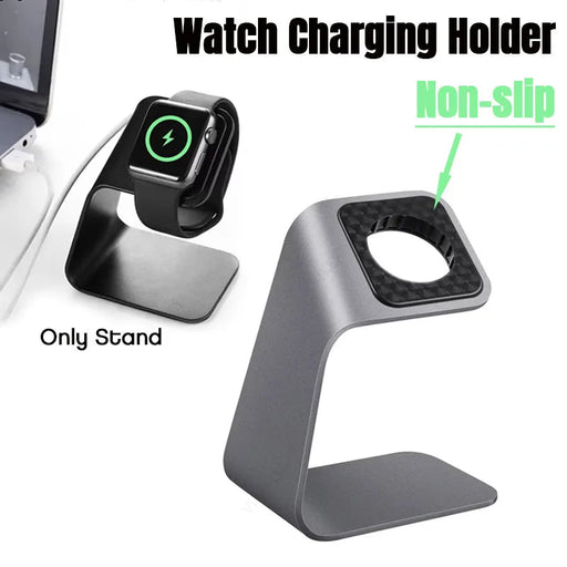 Aluminum iWatch non-slip Metal Charging Stand For Apple Smart Watches On Sale