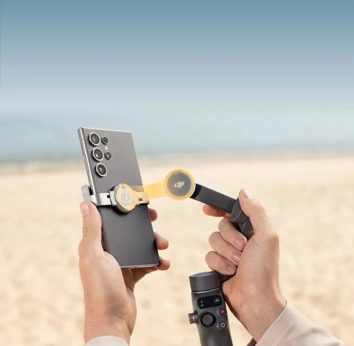 DJI Osmo mobile 7P/ 7 Smartphone Gimbal Stabilizer Native Tracking With Integrated Audio & Lighting Capabilities On Sale