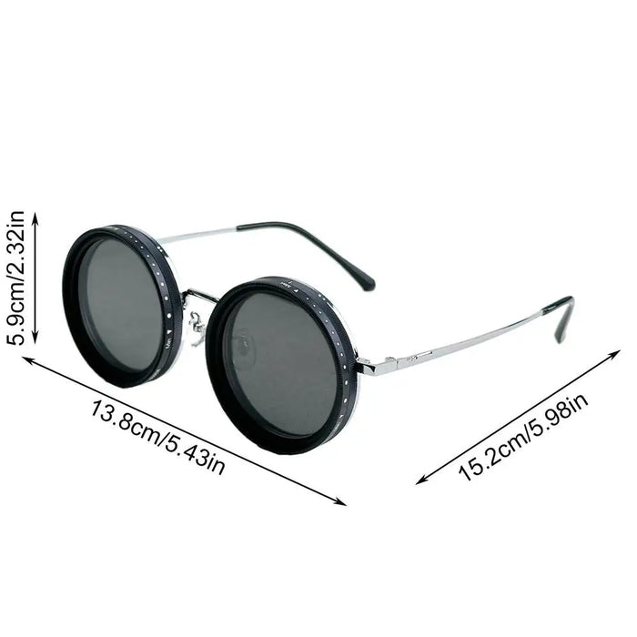 9 Gears Adjustable ND Dimming Filter UV Polarized Sunglasses On Sale